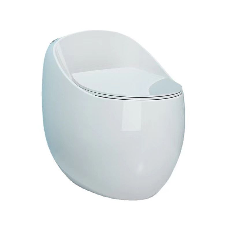Modern Skirted One Piece Toilet Floor Mounted Flush Toilet with Toilet Seat Clearhalo 'Bathroom Remodel & Bathroom Fixtures' 'Home Improvement' 'home_improvement' 'home_improvement_toilets' 'Toilets & Bidets' 'Toilets' 1200x1200_3f844950-5c35-4d4e-938e-9362ba098dcc