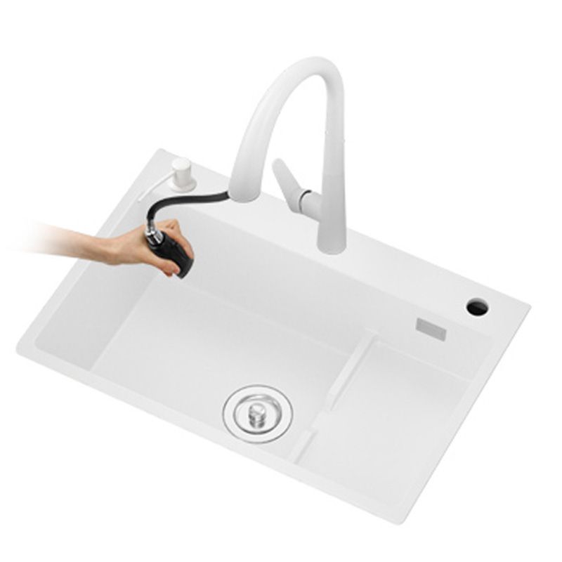 Modern Style Kitchen Sink Granite Kitchen Sink with Drain Assembly Clearhalo 'Home Improvement' 'home_improvement' 'home_improvement_kitchen_sinks' 'Kitchen Remodel & Kitchen Fixtures' 'Kitchen Sinks & Faucet Components' 'Kitchen Sinks' 'kitchen_sinks' 1200x1200_3f982a98-5d55-44ef-991d-7bcc6172daec