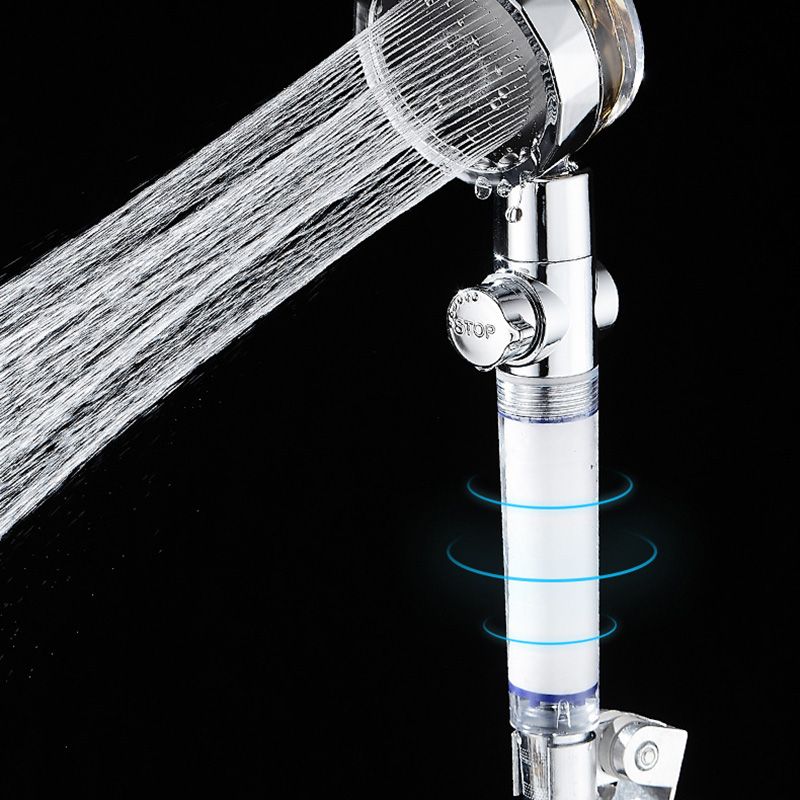 Modern Style Handheld Shower Head Plastic Shower Head with Adjustable Water Flow Clearhalo 'Bathroom Remodel & Bathroom Fixtures' 'Home Improvement' 'home_improvement' 'home_improvement_shower_heads' 'Shower Heads' 'shower_heads' 'Showers & Bathtubs Plumbing' 'Showers & Bathtubs' 1200x1200_4019a860-44f0-4f7c-9356-7b337e4d2a3a