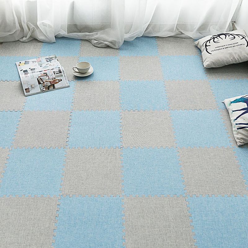 Interlocking Carpet Tiles Foam Solid Color Indoor Carpet Tiles Clearhalo 'Carpet Tiles & Carpet Squares' 'carpet_tiles_carpet_squares' 'Flooring 'Home Improvement' 'home_improvement' 'home_improvement_carpet_tiles_carpet_squares' Walls and Ceiling' 1200x1200_401e9c0f-8ba7-4d17-87ad-7d35af5fda79