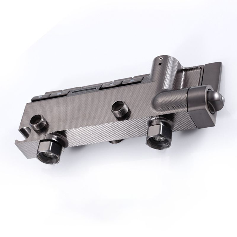 Contemporary Round and Square Shower System Wall Mounted Shower Set Clearhalo 'Bathroom Remodel & Bathroom Fixtures' 'Home Improvement' 'home_improvement' 'home_improvement_shower_faucets' 'Shower Faucets & Systems' 'shower_faucets' 'Showers & Bathtubs Plumbing' 'Showers & Bathtubs' 1200x1200_40270144-33c3-46dc-a92d-eedec10bf895