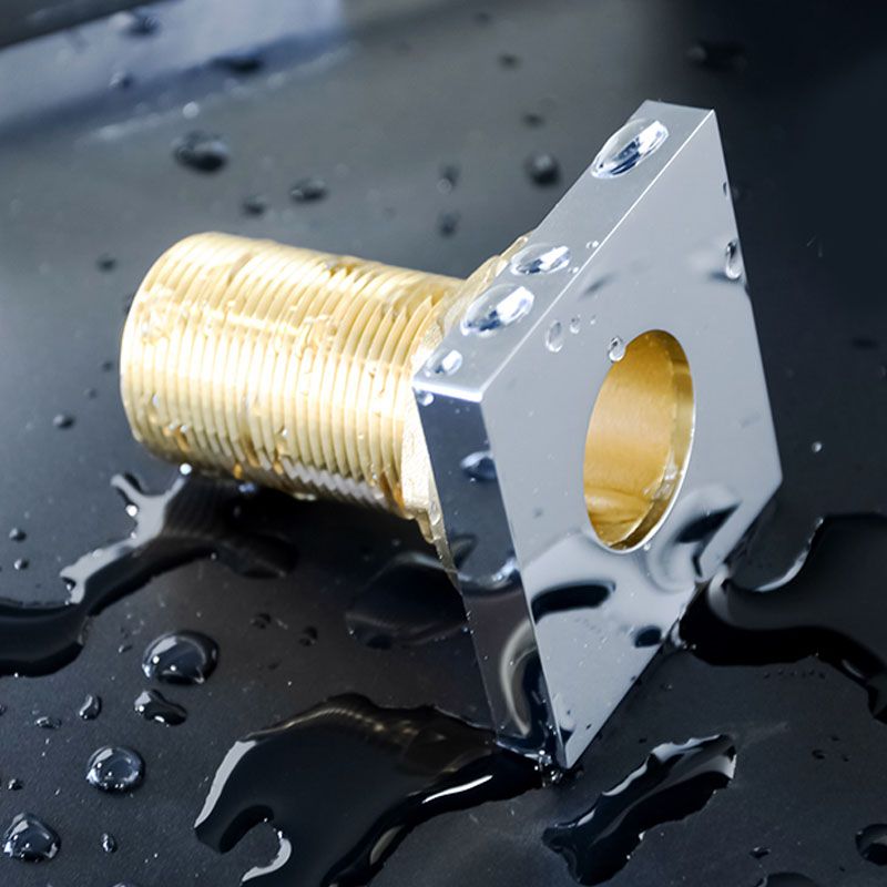 Contemporary Bathroom Faucet Deck Mounted Copper Low Arc Roman Tub Faucet Trim Clearhalo 'Bathroom Remodel & Bathroom Fixtures' 'Bathtub Faucets' 'bathtub_faucets' 'Home Improvement' 'home_improvement' 'home_improvement_bathtub_faucets' 1200x1200_40773abc-b0ab-4f61-9810-c98f42d63473