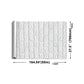Modern Wall Ceiling Peel and Stick 3D Embossed Wall Paneling in White Clearhalo 'Flooring 'Home Improvement' 'home_improvement' 'home_improvement_wall_paneling' 'Wall Paneling' 'wall_paneling' 'Walls & Ceilings' Walls and Ceiling' 1200x1200_40955bf8-0d71-467e-9fea-a526fa9da7a8