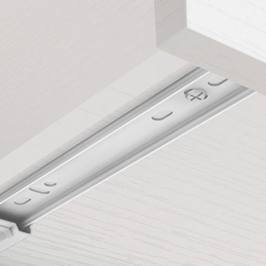 Modern Space Saver Vanity Wall Mount Ceramic Top Backsplash Included Clearhalo 'Bathroom Remodel & Bathroom Fixtures' 'Bathroom Vanities' 'bathroom_vanities' 'Home Improvement' 'home_improvement' 'home_improvement_bathroom_vanities' 1200x1200_40a2718c-4350-4bce-87c9-0531dd100e0f