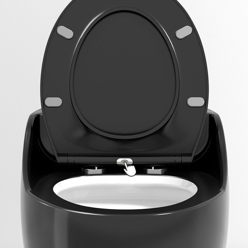 Modern Toilet Concealed Tank One-Piece Flush Toilet with Slow Close Seat Clearhalo 'Bathroom Remodel & Bathroom Fixtures' 'Home Improvement' 'home_improvement' 'home_improvement_toilets' 'Toilets & Bidets' 'Toilets' 1200x1200_40c9bf7b-b7bb-4d67-853b-d4e4f8424faf