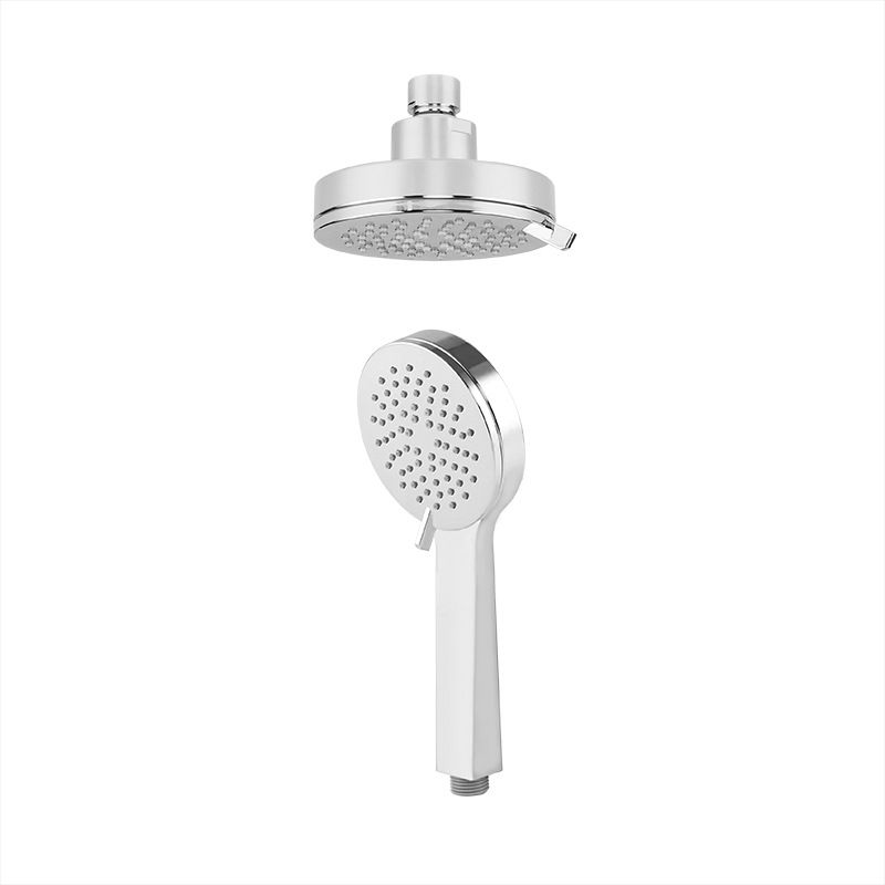 Bathroom Shower Head Standard Round Hand Shower Rain Fall Bathroom Shower Head Clearhalo 'Bathroom Remodel & Bathroom Fixtures' 'Home Improvement' 'home_improvement' 'home_improvement_shower_heads' 'Shower Heads' 'shower_heads' 'Showers & Bathtubs Plumbing' 'Showers & Bathtubs' 1200x1200_40e0e9d4-0054-4ab3-9bde-3db395160d13