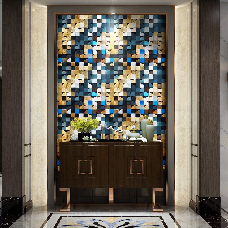 Mosaic Wall Ceiling Wood Contemporary Shiplap Indoor Wall Ceiling Clearhalo 'Flooring 'Home Improvement' 'home_improvement' 'home_improvement_wall_paneling' 'Wall Paneling' 'wall_paneling' 'Walls & Ceilings' Walls and Ceiling' 1200x1200_40e68efc-6b7a-4f99-be39-59edb23fbe34