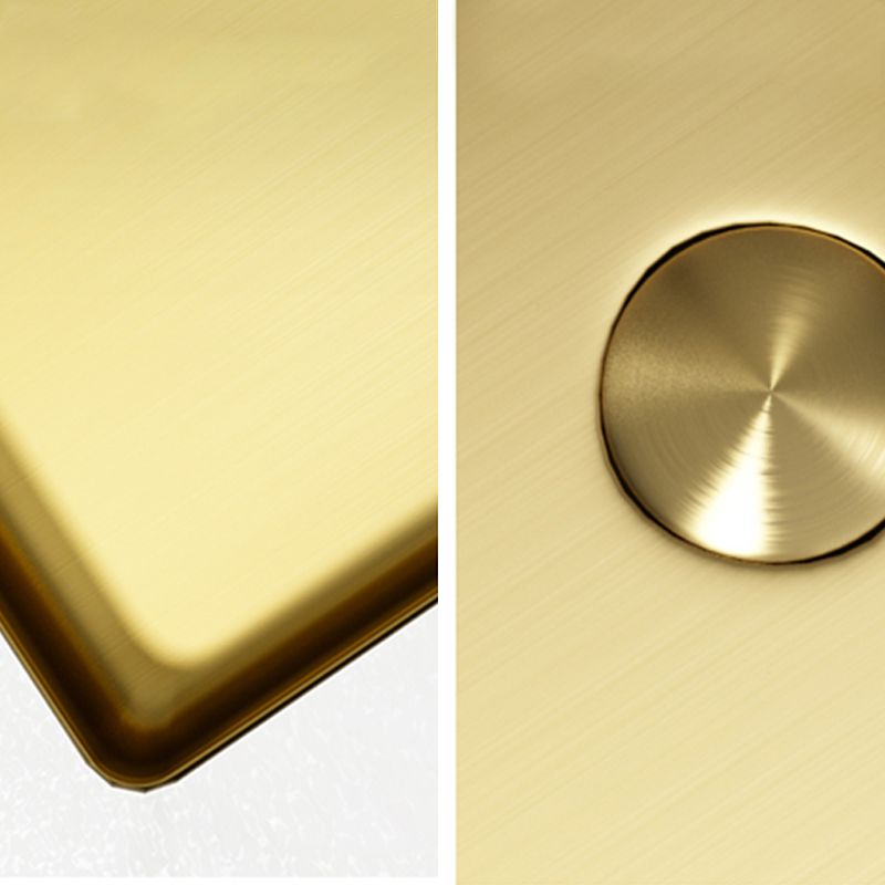 Metal Rectangular Bathroom Sink Modern Undermount Bathroom Sink Clearhalo 'Bathroom Remodel & Bathroom Fixtures' 'Bathroom Sinks & Faucet Components' 'Bathroom Sinks' 'bathroom_sink' 'Home Improvement' 'home_improvement' 'home_improvement_bathroom_sink' 1200x1200_40fbdc62-7c5b-4c12-87a9-dff484755b59