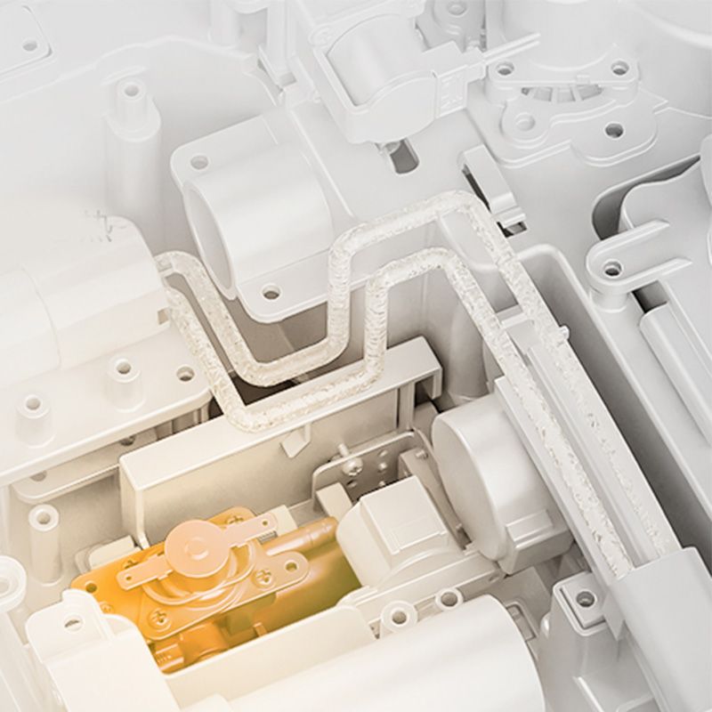 White Wall Hung Toilet Set with Warm Air Dryer and without Water Pressure Control Clearhalo 'Bathroom Remodel & Bathroom Fixtures' 'Bidets' 'Home Improvement' 'home_improvement' 'home_improvement_bidets' 'Toilets & Bidets' 1200x1200_411a09b8-eae3-44c2-ac70-0fc780f82d20