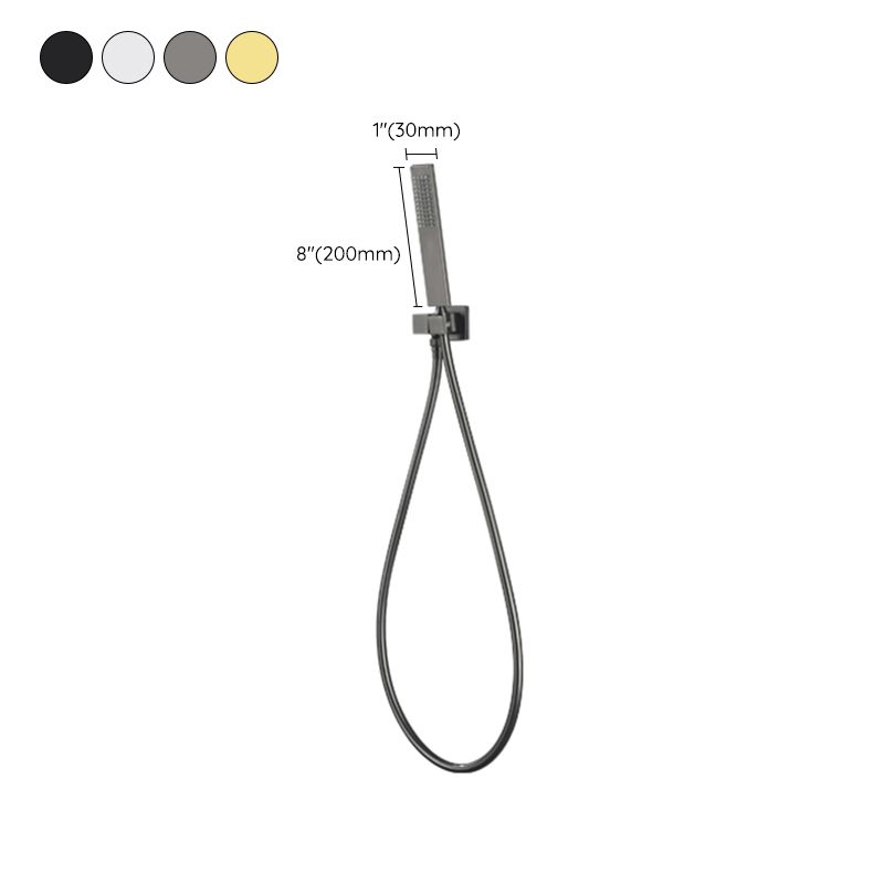 Modern Shower Head Combo Brass Slide Bar Included Wall Mounted Shower System Clearhalo 'Bathroom Remodel & Bathroom Fixtures' 'Home Improvement' 'home_improvement' 'home_improvement_shower_faucets' 'Shower Faucets & Systems' 'shower_faucets' 'Showers & Bathtubs Plumbing' 'Showers & Bathtubs' 1200x1200_411b7d92-8a09-4429-90e7-fd63b8500dda