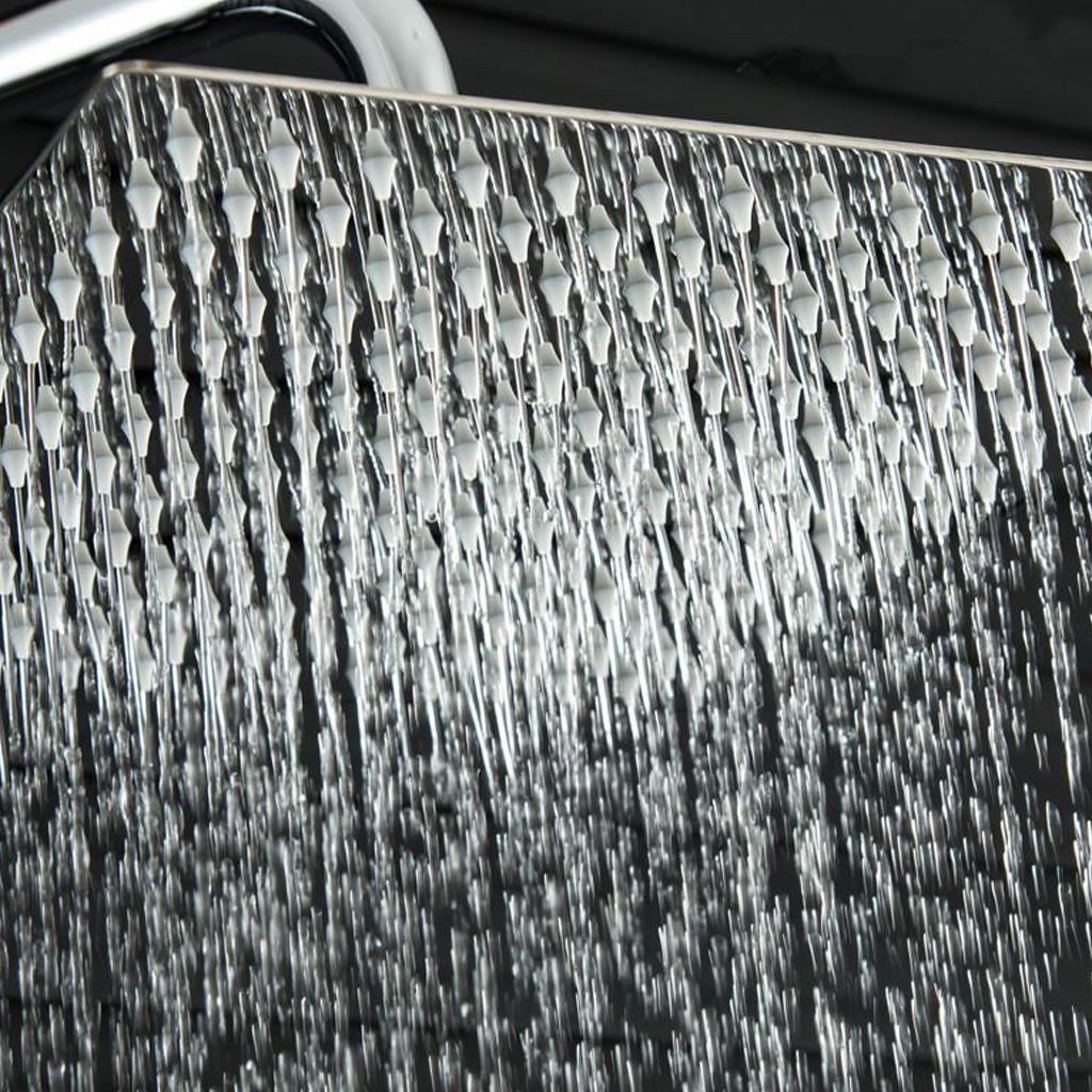 Stainless Steel Shower Head Combo Modern Fixed Shower Head for Bathroom Clearhalo 'Bathroom Remodel & Bathroom Fixtures' 'Home Improvement' 'home_improvement' 'home_improvement_shower_heads' 'Shower Heads' 'shower_heads' 'Showers & Bathtubs Plumbing' 'Showers & Bathtubs' 1200x1200_41215abb-be2e-499c-8ac1-1a14a010f247