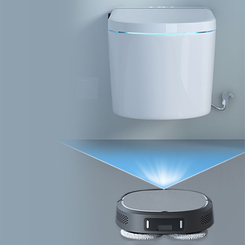 Elongated Smart Wall Mounted Bidet 14.17" H Cotton White Bidet with Unlimited Warm Water Clearhalo 'Bathroom Remodel & Bathroom Fixtures' 'Bidets' 'Home Improvement' 'home_improvement' 'home_improvement_bidets' 'Toilets & Bidets' 1200x1200_41260cd8-be8b-4c2c-910b-a84df7d40974