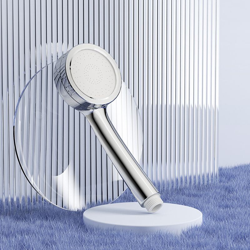 Modern Style Round Handheld Shower Bathroom Metal Wall Mounted Hand Shower Clearhalo 'Bathroom Remodel & Bathroom Fixtures' 'Home Improvement' 'home_improvement' 'home_improvement_shower_heads' 'Shower Heads' 'shower_heads' 'Showers & Bathtubs Plumbing' 'Showers & Bathtubs' 1200x1200_413b19cd-1b7f-429d-89f9-3fed49c7601f