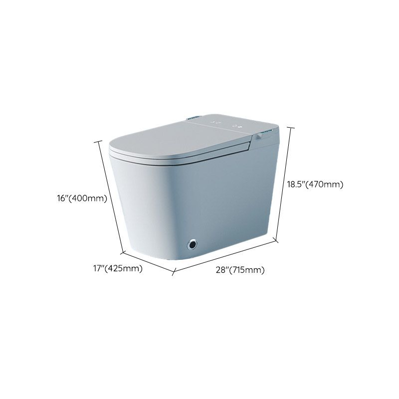 Modern White Toilet Bowl Siphon Jet Toilet with Soft-Close Seat for Bathroom Clearhalo 'Bathroom Remodel & Bathroom Fixtures' 'Home Improvement' 'home_improvement' 'home_improvement_toilets' 'Toilets & Bidets' 'Toilets' 1200x1200_4154a668-bbd9-42c0-9227-03fa71b37e65