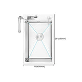 Contemporary Style Kitchen Sink Soundproof Design Kitchen Sink with Overflow Hole Clearhalo 'Home Improvement' 'home_improvement' 'home_improvement_kitchen_sinks' 'Kitchen Remodel & Kitchen Fixtures' 'Kitchen Sinks & Faucet Components' 'Kitchen Sinks' 'kitchen_sinks' 1200x1200_41a22d53-3887-477a-864c-a7419b18c32f