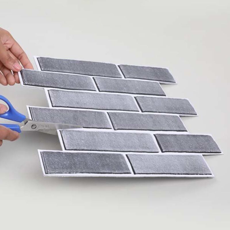 Industrial Wall Plank 3D Brick Bathroom Living Room Wall Panels Set of 5 Clearhalo 'Flooring 'Home Improvement' 'home_improvement' 'home_improvement_wall_paneling' 'Wall Paneling' 'wall_paneling' 'Walls & Ceilings' Walls and Ceiling' 1200x1200_41c8b463-cea0-407c-b8b8-75453157ead9