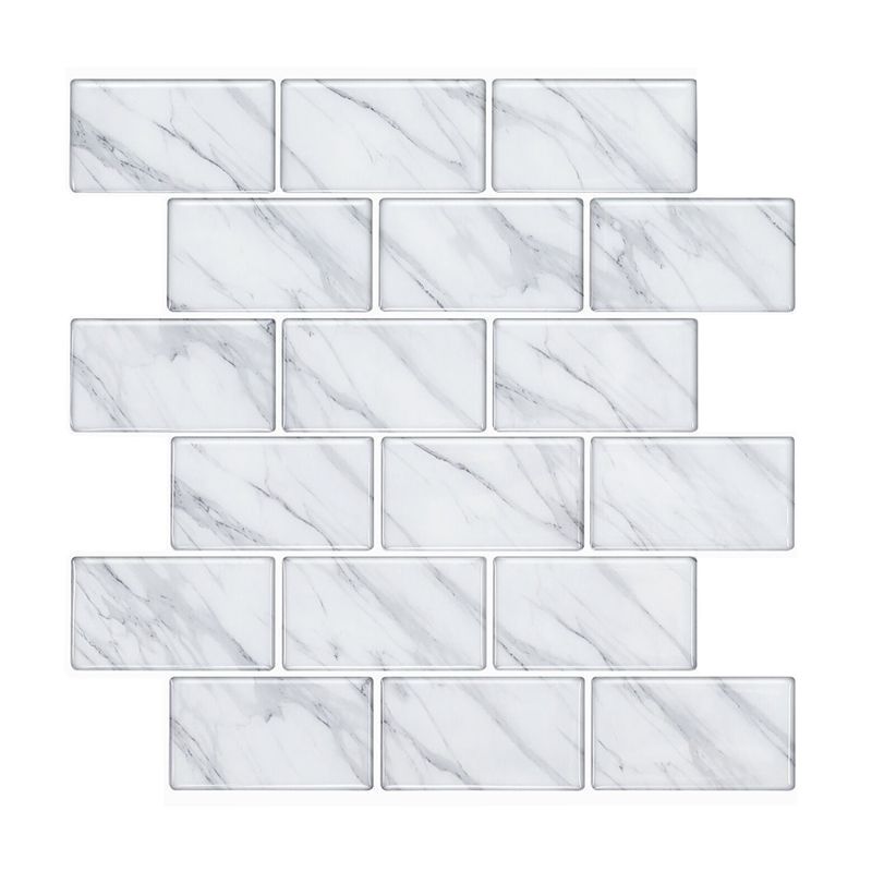 Modern Peel & Stick Mosaic Tile PVC Herringbone Peel and Stick Wall Tile Clearhalo 'Flooring 'Home Improvement' 'home_improvement' 'home_improvement_peel_stick_blacksplash' 'Peel & Stick Backsplash Tile' 'peel_stick_blacksplash' 'Walls & Ceilings' Walls and Ceiling' 1200x1200_41cef877-693e-40ba-b3ce-a91e9fc8ac6f