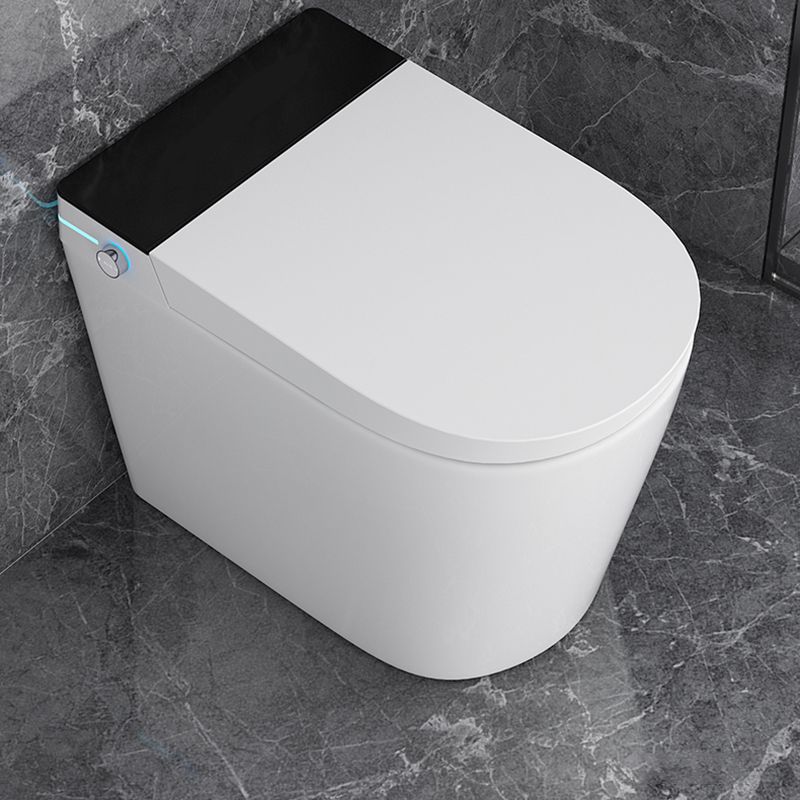 Elongated Smart Toilet White Floor Standing Bidet with Heated Seat and Tank Clearhalo 'Bathroom Remodel & Bathroom Fixtures' 'Bidets' 'Home Improvement' 'home_improvement' 'home_improvement_bidets' 'Toilets & Bidets' 1200x1200_41e2bffe-ed8b-4cb5-895c-5c8d89ec7b79
