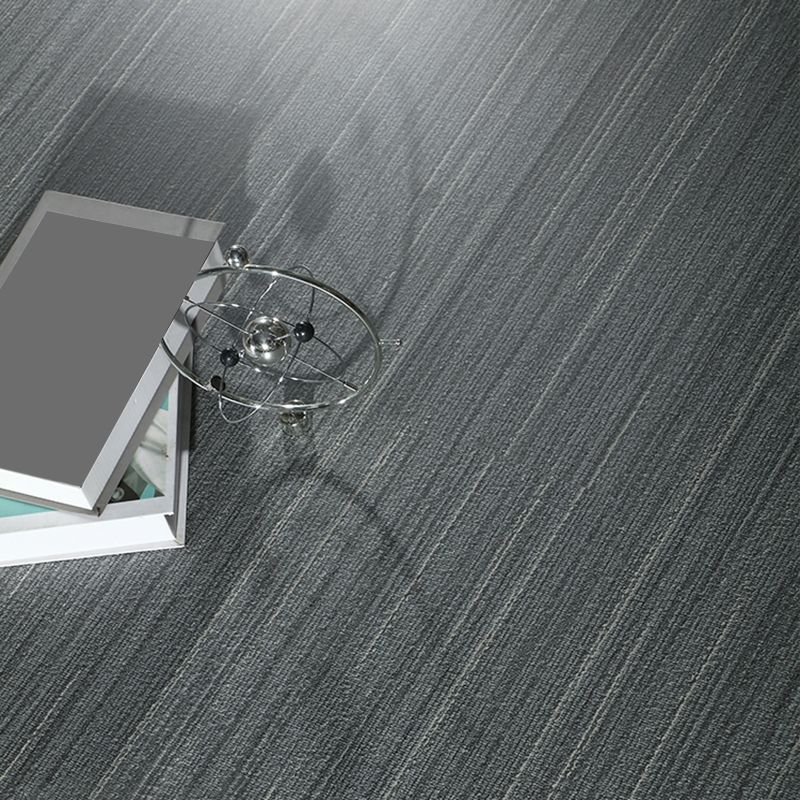 Grey Tone Plastic Floor Fabric Look Square Edge Water Resistant Floor Tile Clearhalo 'Flooring 'Home Improvement' 'home_improvement' 'home_improvement_vinyl_flooring' 'Vinyl Flooring' 'vinyl_flooring' Walls and Ceiling' 1200x1200_41e66c85-fb10-4d5b-b82f-986d0fd105ee