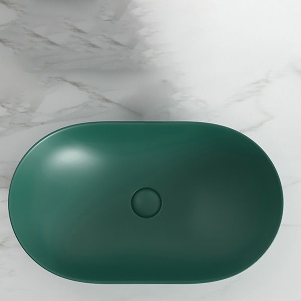 Contemporary Bathroom Sink Pop-Up Drain Porcelain Solid Color Oval-Shape Vessel Clearhalo 'Bathroom Remodel & Bathroom Fixtures' 'Bathroom Sinks & Faucet Components' 'Bathroom Sinks' 'bathroom_sink' 'Home Improvement' 'home_improvement' 'home_improvement_bathroom_sink' 1200x1200_41e6c400-9a20-431e-8f5b-799b6a9111bc