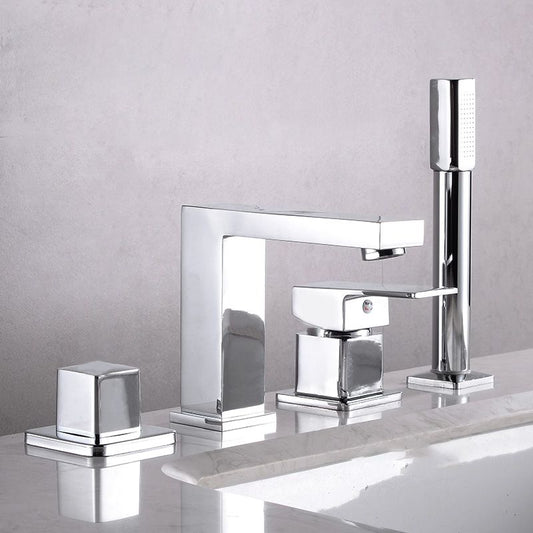 Low Arc Vessel Faucet Solid Color Double Handle Widespread Bathroom Sink Faucet Clearhalo 'Bathroom Remodel & Bathroom Fixtures' 'Bathroom Sink Faucets' 'Bathroom Sinks & Faucet Components' 'bathroom_sink_faucets' 'Home Improvement' 'home_improvement' 'home_improvement_bathroom_sink_faucets' 1200x1200_42806c40-5b23-4bbd-981e-888ea60ce044