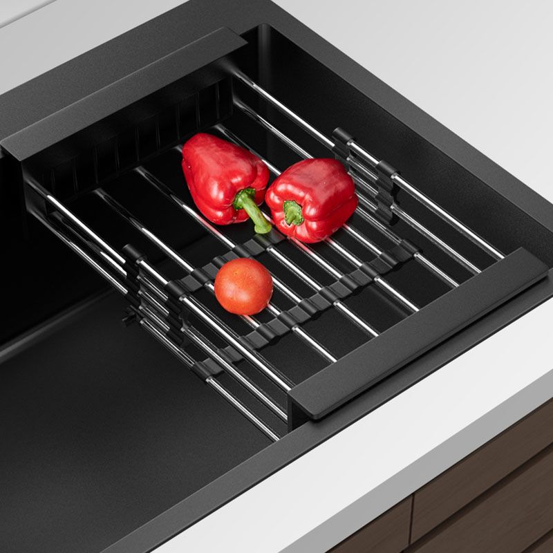 Stainless Steel Kitchen Sink Rectangular Shape Single Bowl Kitchen Sink Clearhalo 'Home Improvement' 'home_improvement' 'home_improvement_kitchen_sinks' 'Kitchen Remodel & Kitchen Fixtures' 'Kitchen Sinks & Faucet Components' 'Kitchen Sinks' 'kitchen_sinks' 1200x1200_42964ebf-65a9-4a35-bb05-99a822a37186