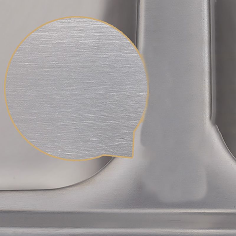 Stainless Steel Kitchen Sink Drop-In Contemporary Style Kitchen Double Sink Clearhalo 'Home Improvement' 'home_improvement' 'home_improvement_kitchen_sinks' 'Kitchen Remodel & Kitchen Fixtures' 'Kitchen Sinks & Faucet Components' 'Kitchen Sinks' 'kitchen_sinks' 1200x1200_42e8033f-d973-4bb7-86ab-a4ddb119697e