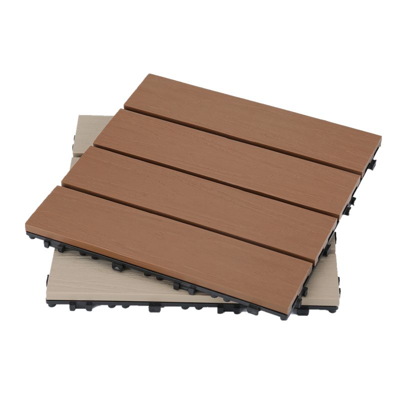 Modern Style Wood Flooring Anti-corrosion Square Outdoor Wood Flooring Clearhalo 'Flooring 'Hardwood Flooring' 'hardwood_flooring' 'Home Improvement' 'home_improvement' 'home_improvement_hardwood_flooring' Walls and Ceiling' 1200x1200_430b37e5-2e7f-40d8-aad2-2b40653198a9