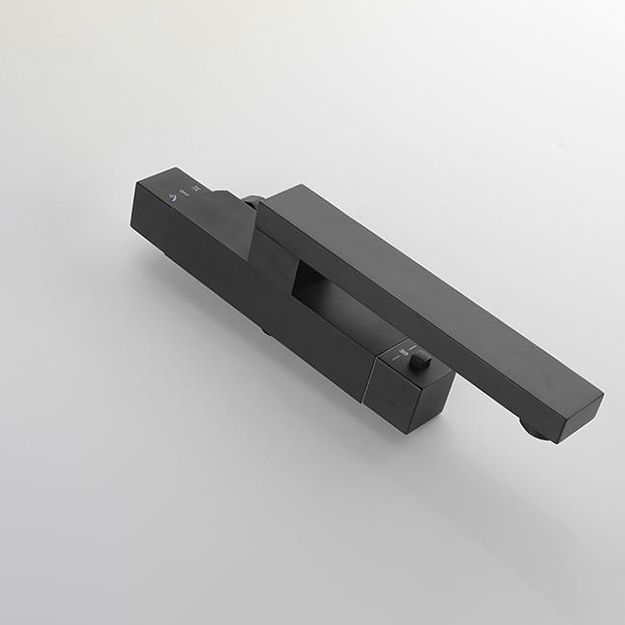 Modern Bathroom Faucet Solid Color Wall Mounted Faucet with Handheld Shower Head Clearhalo 'Bathroom Remodel & Bathroom Fixtures' 'Bathtub Faucets' 'bathtub_faucets' 'Home Improvement' 'home_improvement' 'home_improvement_bathtub_faucets' 1200x1200_4314c91b-cb7b-4cbd-84be-155980d66bbc