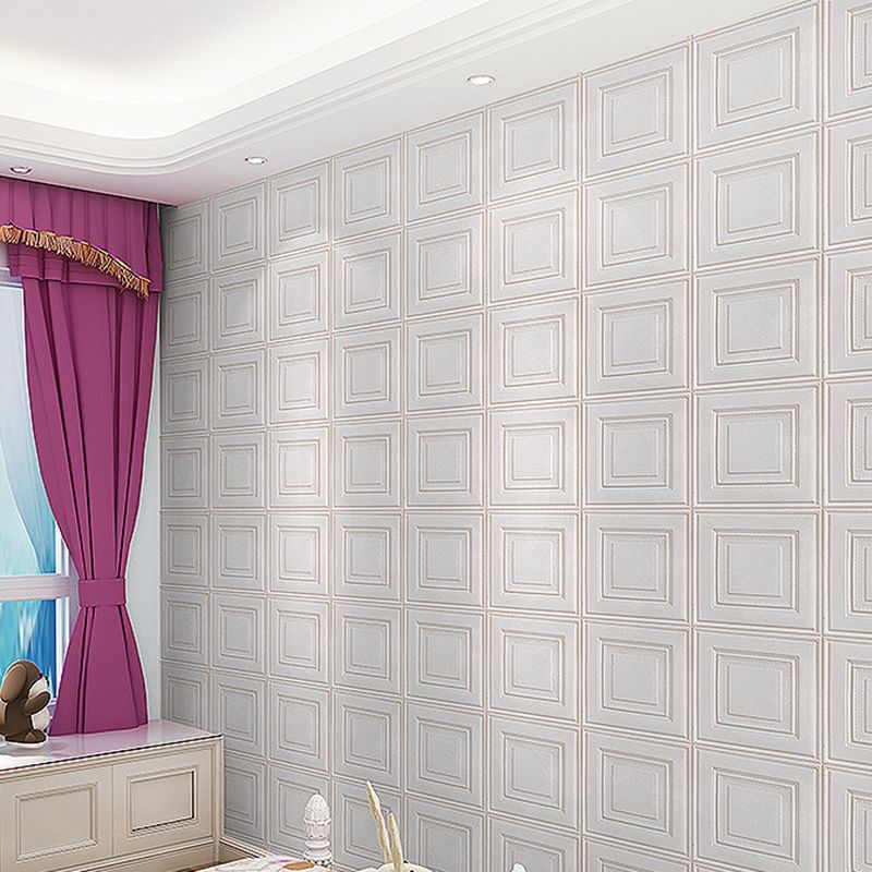 Contemporary Wall Plank 3D Brick Bathroom Wall Panels Set of 2 Clearhalo 'Flooring 'Home Improvement' 'home_improvement' 'home_improvement_wall_paneling' 'Wall Paneling' 'wall_paneling' 'Walls & Ceilings' Walls and Ceiling' 1200x1200_4319bbfb-a2bd-4488-8189-38226366d392