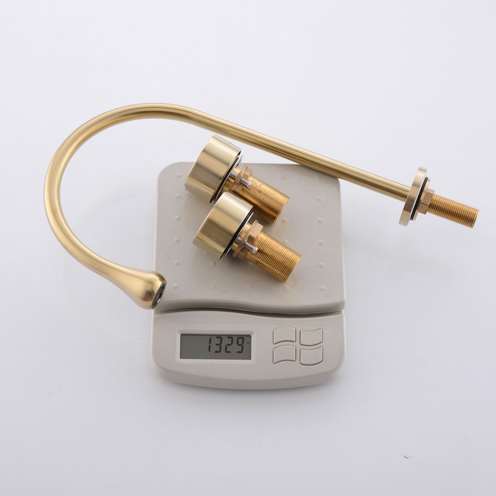 Wide Spread Bathroom Faucet Knob Handles 3 Holes Gooseneck Faucet Clearhalo 'Bathroom Remodel & Bathroom Fixtures' 'Bathroom Sink Faucets' 'Bathroom Sinks & Faucet Components' 'bathroom_sink_faucets' 'Home Improvement' 'home_improvement' 'home_improvement_bathroom_sink_faucets' 1200x1200_431ded79-3efa-4617-98b0-66e60e8bcd1b