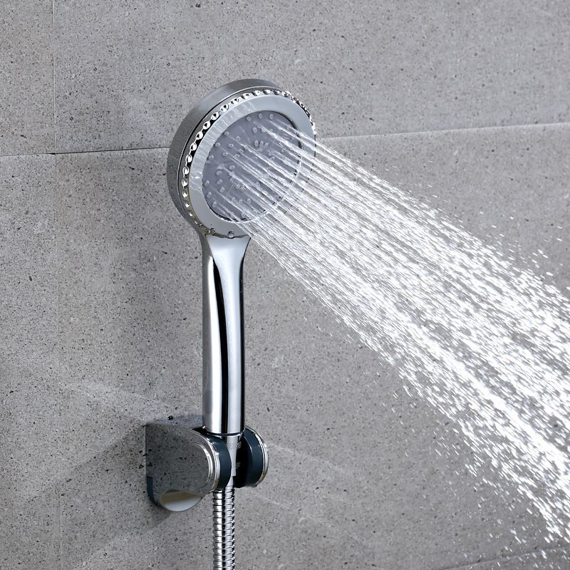 Shower Head Combo Rain Fall Modern Polished Chrome Spray Head Clearhalo 'Bathroom Remodel & Bathroom Fixtures' 'Home Improvement' 'home_improvement' 'home_improvement_shower_heads' 'Shower Heads' 'shower_heads' 'Showers & Bathtubs Plumbing' 'Showers & Bathtubs' 1200x1200_433148cc-223b-4f4a-87ae-85870ba7ae0c