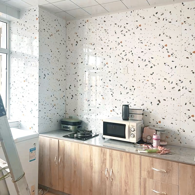 Polygon Peel and Stick Backsplash Tile PVC Smooth Peel and Stick Tile for Kitchen Clearhalo 'Flooring 'Home Improvement' 'home_improvement' 'home_improvement_peel_stick_blacksplash' 'Peel & Stick Backsplash Tile' 'peel_stick_blacksplash' 'Walls & Ceilings' Walls and Ceiling' 1200x1200_433ce693-e38f-46dd-8b4d-ba21b80462fa