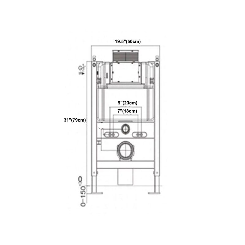Modern Wall Mount Toilet Gravity Toilet Bowl with Slow Close Seat for Washroom Clearhalo 'Bathroom Remodel & Bathroom Fixtures' 'Home Improvement' 'home_improvement' 'home_improvement_toilets' 'Toilets & Bidets' 'Toilets' 1200x1200_4343123d-1270-4453-8561-e5cde93eb408