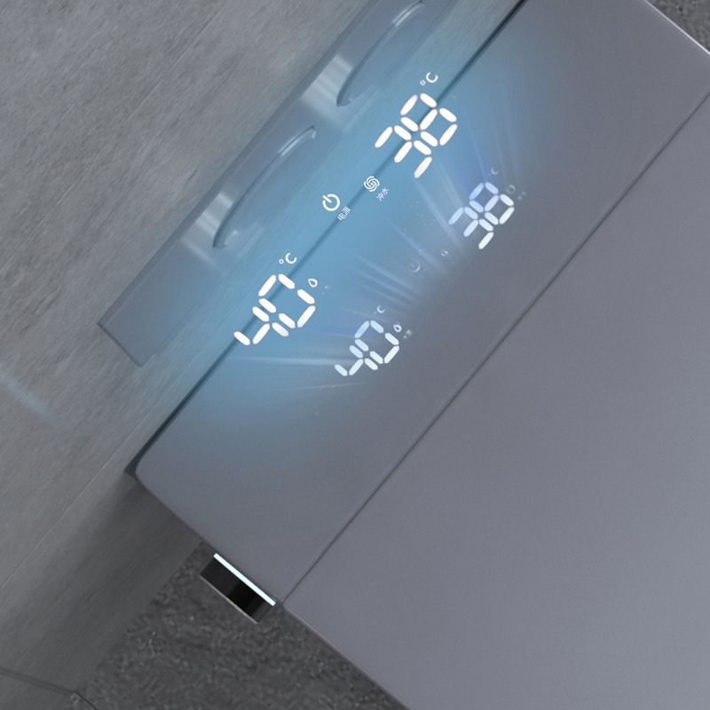 Modern Grey Siphon Jet Flush Toilet One-Piece Wall Mount Toilet for Bathroom Clearhalo 'Bathroom Remodel & Bathroom Fixtures' 'Home Improvement' 'home_improvement' 'home_improvement_toilets' 'Toilets & Bidets' 'Toilets' 1200x1200_4343907b-09c5-451d-ac32-9c8cd37831fd