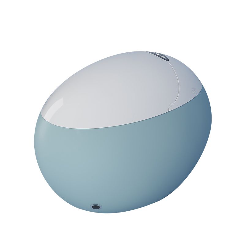 Contemporary Antimicrobial Floor Standing Bidet Round White Vitreous China Bidets Clearhalo 'Bathroom Remodel & Bathroom Fixtures' 'Bidets' 'Home Improvement' 'home_improvement' 'home_improvement_bidets' 'Toilets & Bidets' 1200x1200_43477f1c-9cd5-400c-bac8-30ff1d5296ee