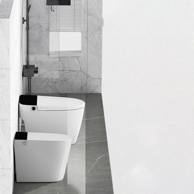 Modern Elongated Floor Mount Bidet Smart Bidet with Heated Seat Clearhalo 'Bathroom Remodel & Bathroom Fixtures' 'Bidets' 'Home Improvement' 'home_improvement' 'home_improvement_bidets' 'Toilets & Bidets' 1200x1200_434cdd81-a679-408d-b33d-ca5c9ffa5cb2