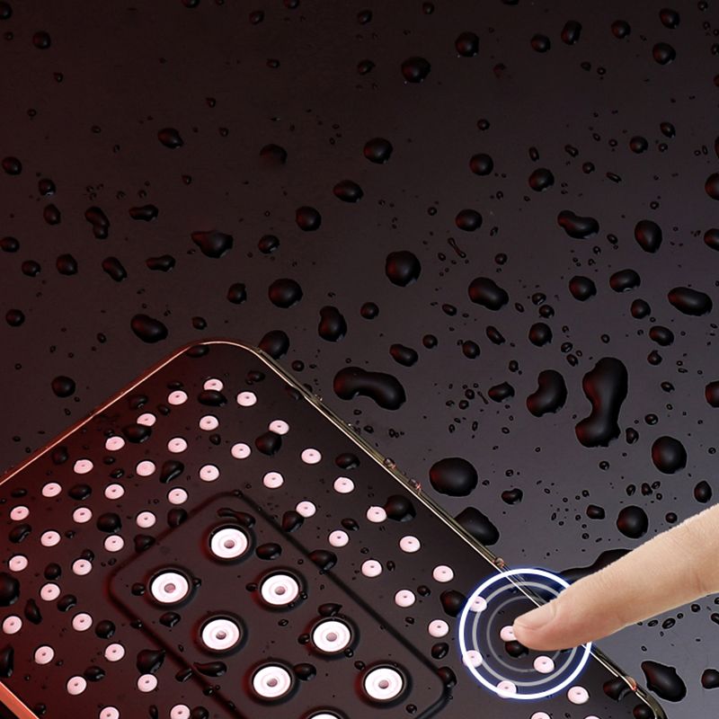 Contemporary Metal Handheld Shower Head Square 3 Setting Spray Head Clearhalo 'Bathroom Remodel & Bathroom Fixtures' 'Home Improvement' 'home_improvement' 'home_improvement_shower_heads' 'Shower Heads' 'shower_heads' 'Showers & Bathtubs Plumbing' 'Showers & Bathtubs' 1200x1200_4399d1e9-2324-4e3b-a806-3d770d7790c9