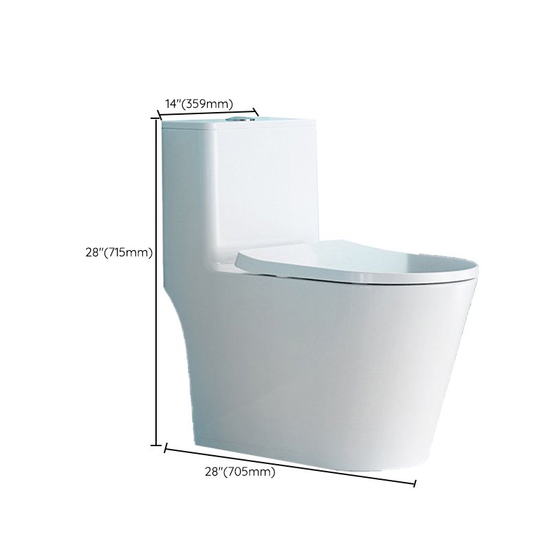 Modern Floor Mount Toilet Slow Close Seat Included Toilet Bowl for Bathroom Clearhalo 'Bathroom Remodel & Bathroom Fixtures' 'Home Improvement' 'home_improvement' 'home_improvement_toilets' 'Toilets & Bidets' 'Toilets' 1200x1200_43a0668e-73a9-47f6-9f95-5425ac303547