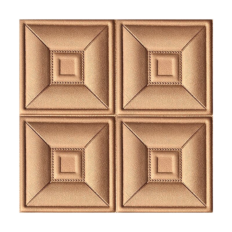 3D Wall Plate Gorgeous Style Simple Home Living Room Wall Panel (10-Pack) Clearhalo 'Flooring 'Home Improvement' 'home_improvement' 'home_improvement_wall_paneling' 'Wall Paneling' 'wall_paneling' 'Walls & Ceilings' Walls and Ceiling' 1200x1200_43a354bd-1691-47e3-a563-08c38dd2c6ff