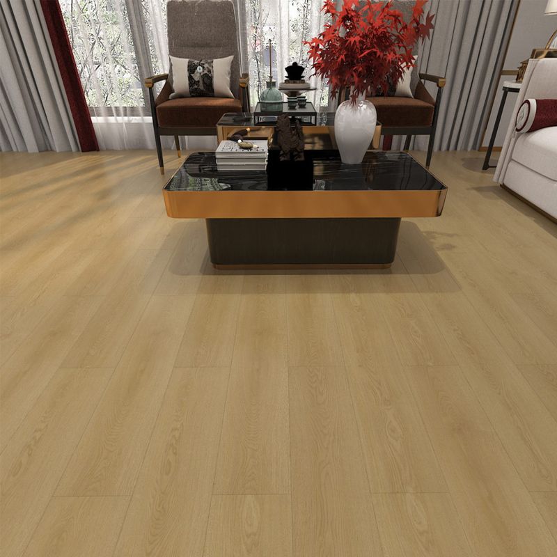 49"x8" Wide E0 Natural Solid Wood Laminate Flooring, Click-Lock, Waterproof Clearhalo 'Flooring 'Home Improvement' 'home_improvement' 'home_improvement_laminate_flooring' 'Laminate Flooring' 'laminate_flooring' Walls and Ceiling' 1200x1200_43a68d3d-8e28-4b8d-b9a6-23e9949166b7
