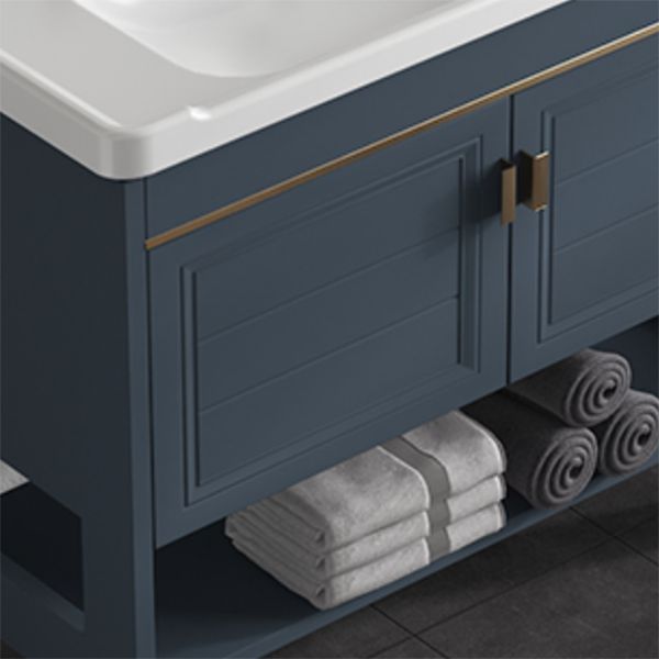 Glam Freestanding Bathroom Sink Vanity Single-Sink Bathroom Vanity Set Clearhalo 'Bathroom Remodel & Bathroom Fixtures' 'Bathroom Vanities' 'bathroom_vanities' 'Home Improvement' 'home_improvement' 'home_improvement_bathroom_vanities' 1200x1200_43a914ae-3f50-41c6-9d4e-dff6ff240824