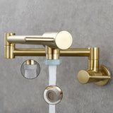 Modern One Handle Wall-mounted Pot Filler Low Profile Water Filler Clearhalo 'Home Improvement' 'home_improvement' 'home_improvement_kitchen_faucets' 'Kitchen Faucets' 'Kitchen Remodel & Kitchen Fixtures' 'Kitchen Sinks & Faucet Components' 'kitchen_faucets' 1200x1200_43b21688-8e04-4c49-a640-430abfe3e736