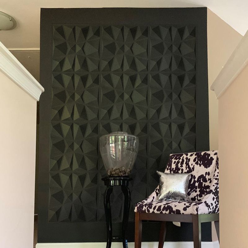 Modern Tin Backsplash Paneling Smooth Upholstered Wall Ceiling in Black and White Clearhalo 'Flooring 'Home Improvement' 'home_improvement' 'home_improvement_wall_paneling' 'Wall Paneling' 'wall_paneling' 'Walls & Ceilings' Walls and Ceiling' 1200x1200_43cf03fe-b794-4203-9fc7-2e20378cd37e