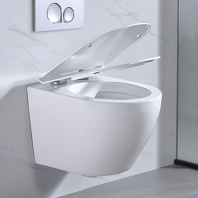 Modern Wall Hung Toilet Bowl 1-Piece Urine Toilet with Seat for Washroom Clearhalo 'Bathroom Remodel & Bathroom Fixtures' 'Home Improvement' 'home_improvement' 'home_improvement_toilets' 'Toilets & Bidets' 'Toilets' 1200x1200_43d32bd4-15af-407d-abde-2b90035254a5