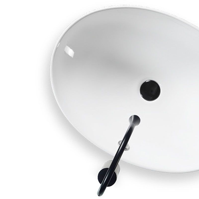 Bathroom Ceramic Sink Round Rod Handle Anti-spill Modern Faucet Sink Clearhalo 'Bathroom Remodel & Bathroom Fixtures' 'Bathroom Sinks & Faucet Components' 'Bathroom Sinks' 'bathroom_sink' 'Home Improvement' 'home_improvement' 'home_improvement_bathroom_sink' 1200x1200_43f5ff1d-0a82-48fe-9fbf-f86c57ee7a2c