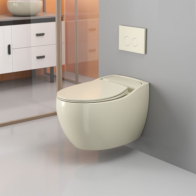 Modern Ceramic Flush Toilet Wall Hung Toilet Bowl for Washroom Clearhalo 'Bathroom Remodel & Bathroom Fixtures' 'Home Improvement' 'home_improvement' 'home_improvement_toilets' 'Toilets & Bidets' 'Toilets' 1200x1200_44075c02-2a13-431f-be8a-6cf39402a045