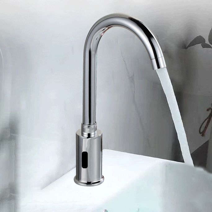Touchless Sensor Kitchen Sink Faucet Stainless Steel Swivel Spout with Accessories Clearhalo 'Home Improvement' 'home_improvement' 'home_improvement_kitchen_faucets' 'Kitchen Faucets' 'Kitchen Remodel & Kitchen Fixtures' 'Kitchen Sinks & Faucet Components' 'kitchen_faucets' 1200x1200_440b70d2-4ab2-4707-b81a-cca89d2d388e