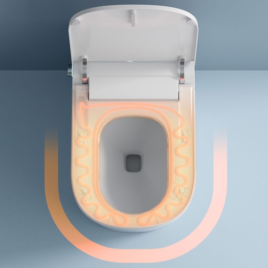 Modern Heated Seat Floor Mounted Urine Toilet Siphon Jet Toilet Bowl with Toilet Seat Clearhalo 'Bathroom Remodel & Bathroom Fixtures' 'Home Improvement' 'home_improvement' 'home_improvement_toilets' 'Toilets & Bidets' 'Toilets' 1200x1200_4421af04-ec98-435b-9136-e4d0f0e0e72f