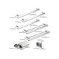Contemporary Bathroom Accessory As Individual Or As a Set in Silver Clearhalo 'Bathroom Hardware Sets' 'Bathroom Hardware' 'Bathroom Remodel & Bathroom Fixtures' 'bathroom_hardware_sets' 'Home Improvement' 'home_improvement' 'home_improvement_bathroom_hardware_sets' 1200x1200_44452837-1bda-4d7c-a6ad-ca2f11774ebc